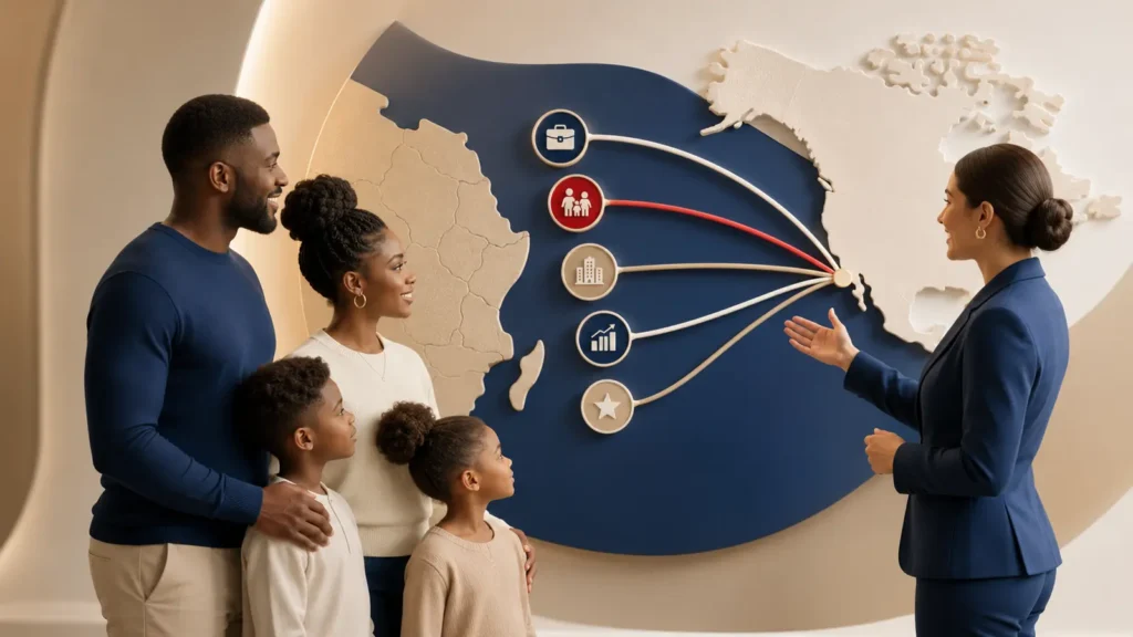 Emigration Routes to the USA for South Africans